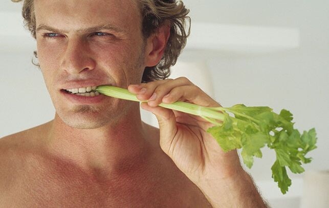 By consuming celery, a person can improve their potency
